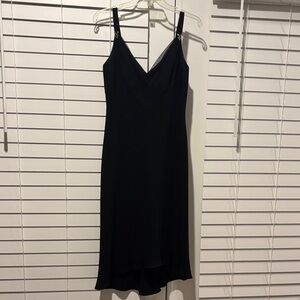 Evan Picone Black High Low Dress